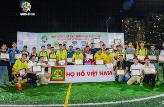 Tổng kết “Giải bóng đá các dòng họ Việt Nam năm 2022” Họ Hồ xuất sắc đạt hạng 3